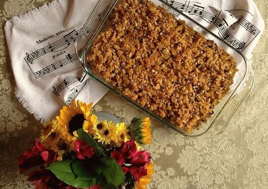 Photo Kugel (festive pasta casserole)
