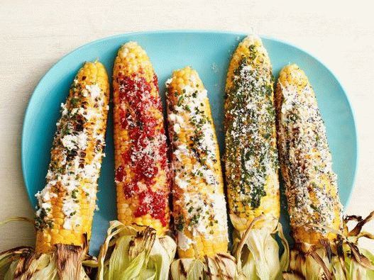 Grilled Corn Photo, Three Options