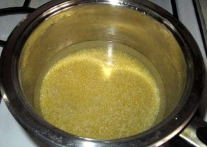 Corn porridge