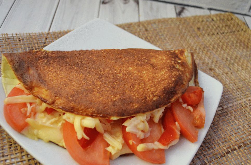Corn pancake