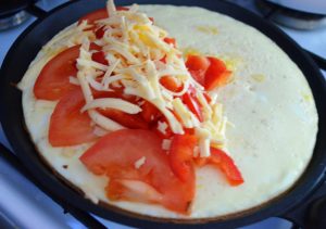 Corn pancake