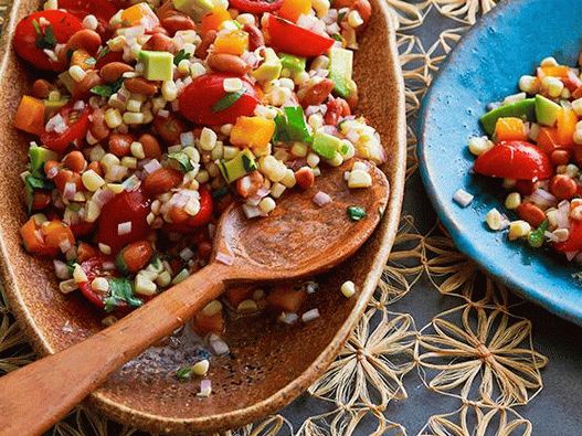 Photo Corn Salad with Beans