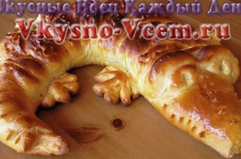 kulebyaka of fish
