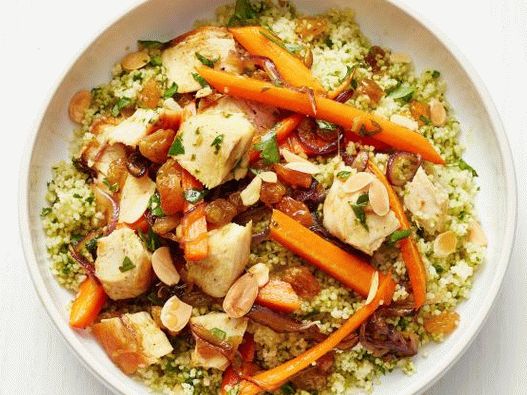 Photo Moroccan Chicken with Couscous