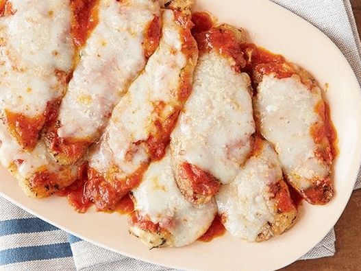 Photo of Chicken Breasts Baked under Parmesan