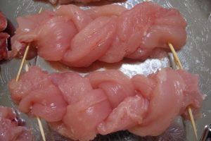 Chicken pigtails