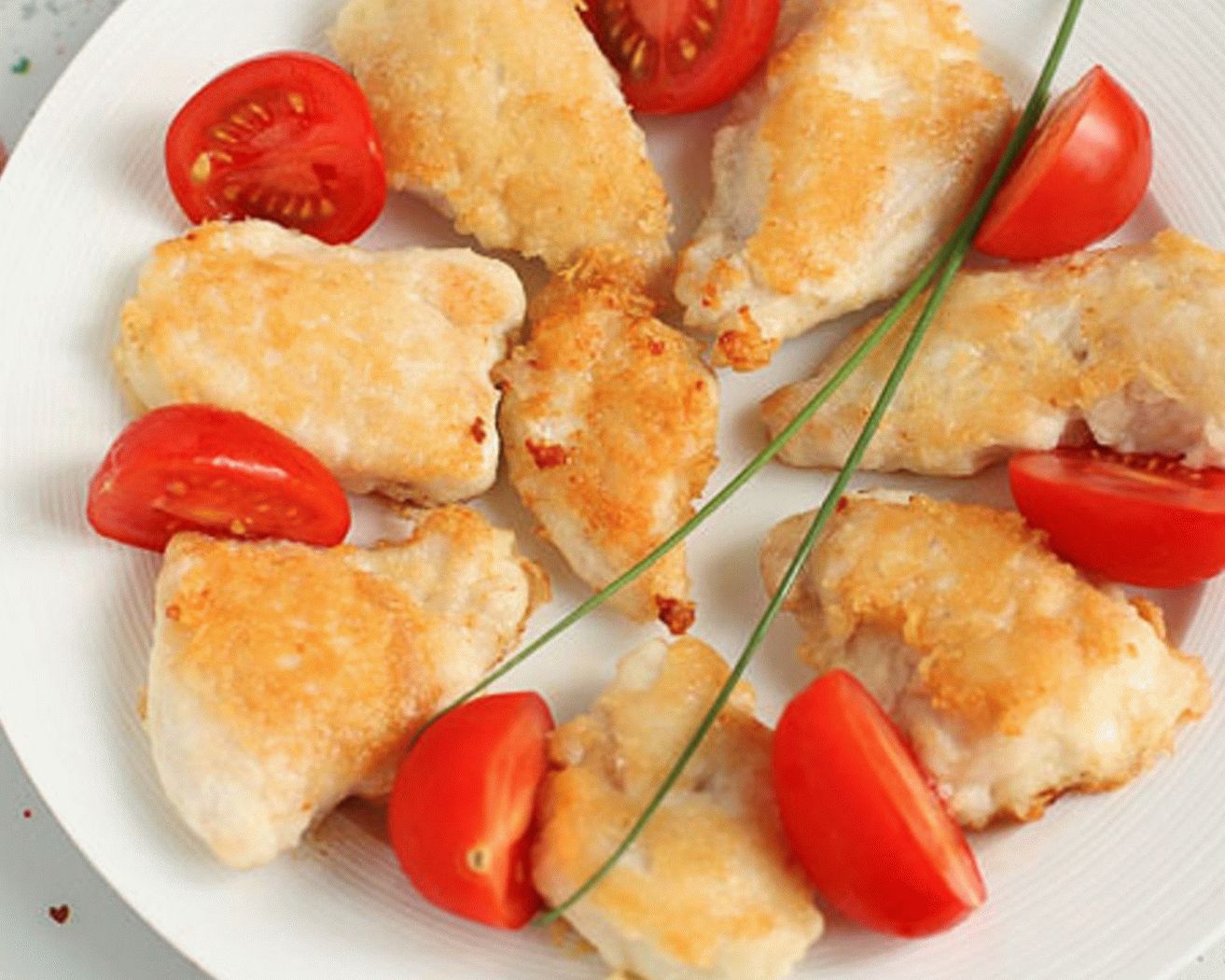 Chicken Nuggets in Cheese