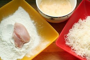 Chicken Nuggets in Cheese