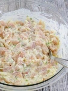 Chicken pancakes