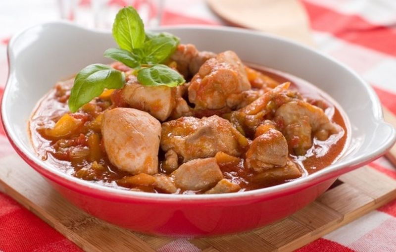 Chicken goulash