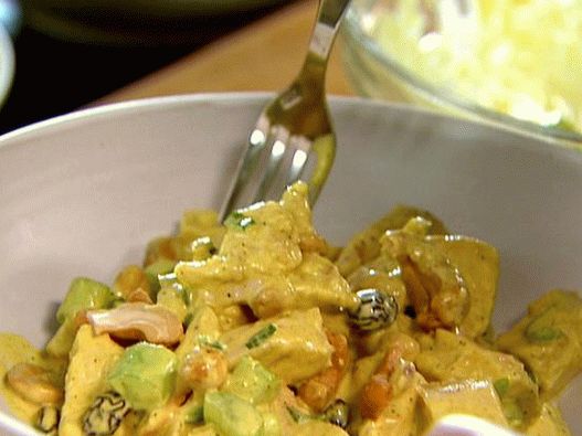 Photo of Chicken Salad with Curry Sauce