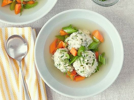 Photo Chicken Soup with Kneidles
