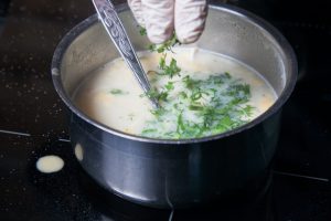 Chicken Soup with Lemon
