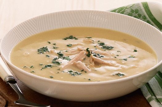 Photo Chicken Soup with Cream