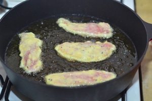Chicken fillet in batter