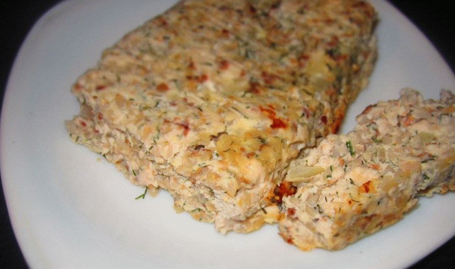 Buckwheat chicken souffle