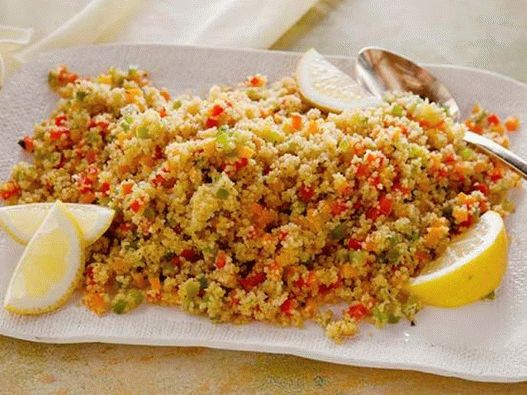 Photo of Couscous with Rainbow Pepper
