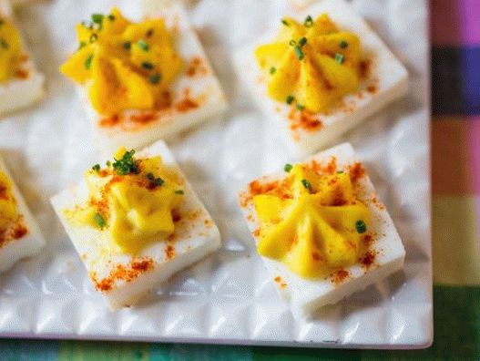 Photo of Square Stuffed Eggs
