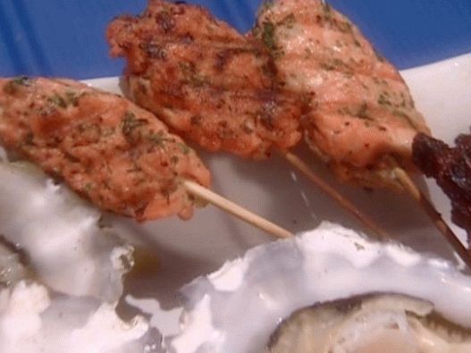 Photo Kufta salmon kebab