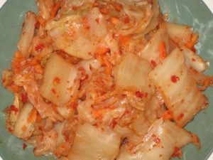 Kimchi ramen noodles
