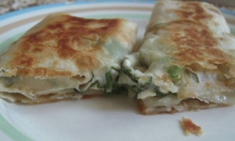Pita with stuffing