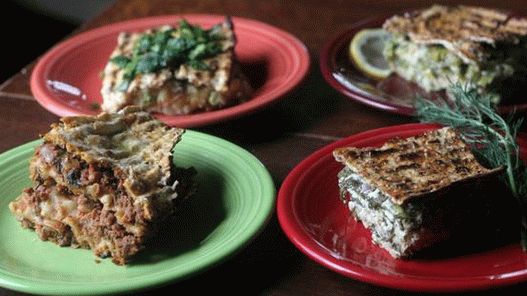 Photo of Lamb Lasagna and Matzo Tortillas