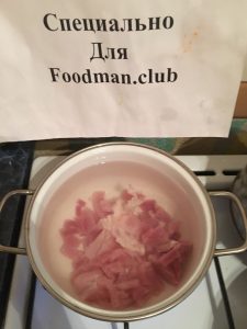 Light pork soup