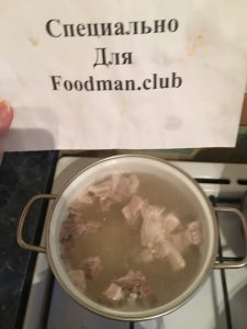 Light pork soup