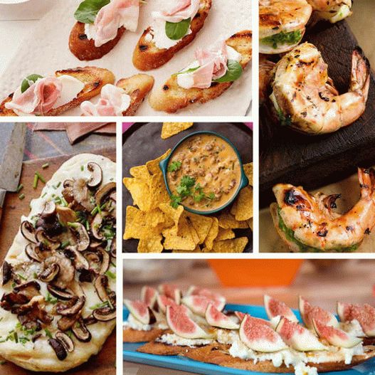 Photo Summer snacks on the festive table - recipes with photos