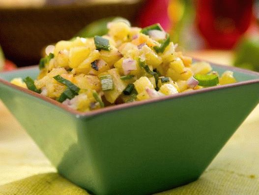 Photo of the dish - Salsa with pineapple, ginger and habanero