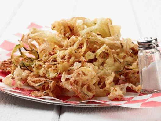 Photo of the dish - Spirals of zucchini in deep-fried beer batter