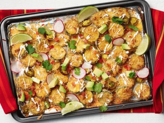 Photo of the dish - Nachos zucchini