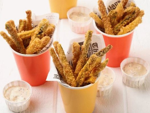 Dish Photography - Cajun-style Cucumber Zucchini Sticks
