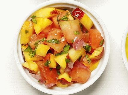 Photo Summer fruit relish (appetizer sauce)