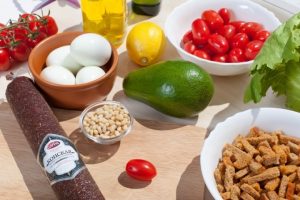 Summer Salad with Sausage