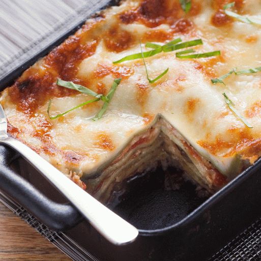 Photo Summer Lasagna with eggplant