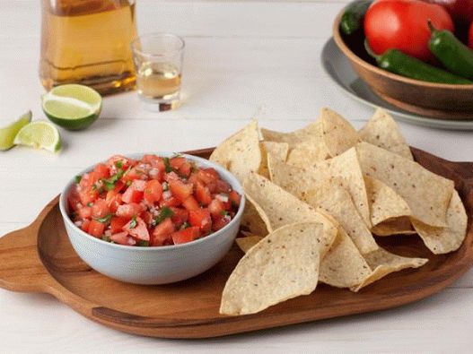 Photo Summer salsa with tequila