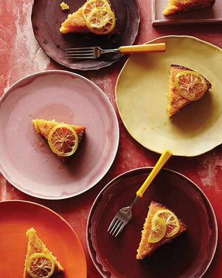 Photo Lemon muffin with polenta