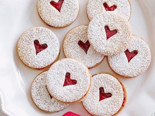Photo of the Linz mini-cookie