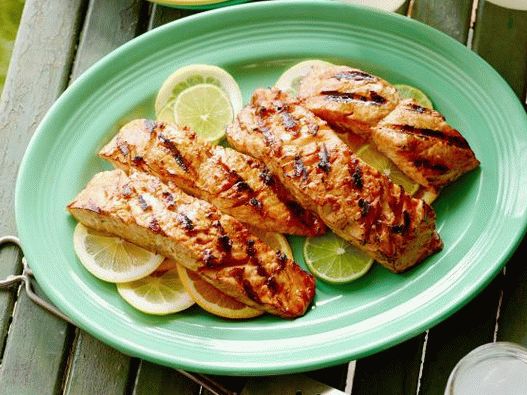 Photo of Grilled Salmon in Glaze