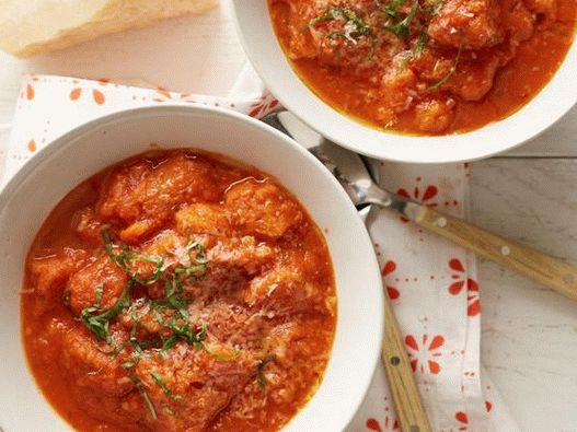 Photo of the dish - Tuscan tomato soup with bread - Pappa al pomodoro