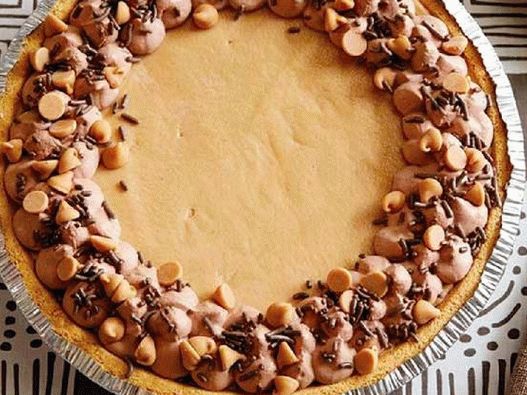 Photo of the dish - Peanut cheesecake without baking