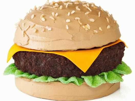 Photo of the dish - Cake in the form of a burger
