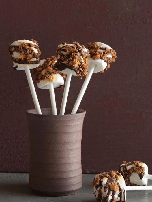 Photo dishes - Marshmallows on a stick