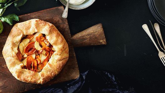 Apple and pumpkin biscuit