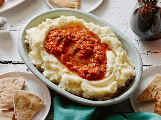 Photo of the dish - Mashed potato dip with baked pepper