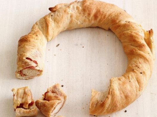 Dish Photography - Ham Bread
