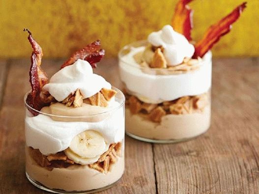 Dish Photography - Parfait with Peanut Butter