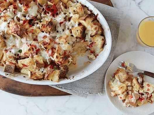 Dish Photography - Turkey Casserole for Breakfast