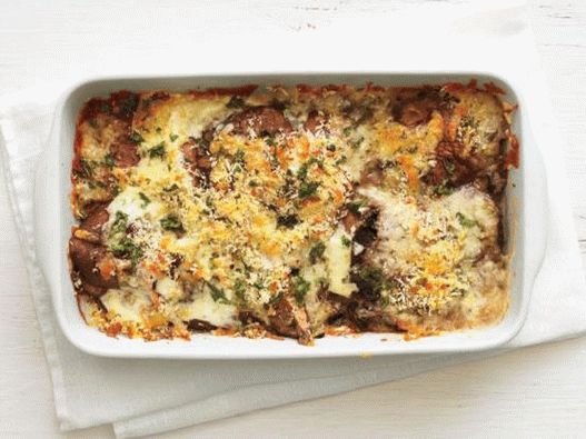 Photo of the dish - Portobello mushroom gratin